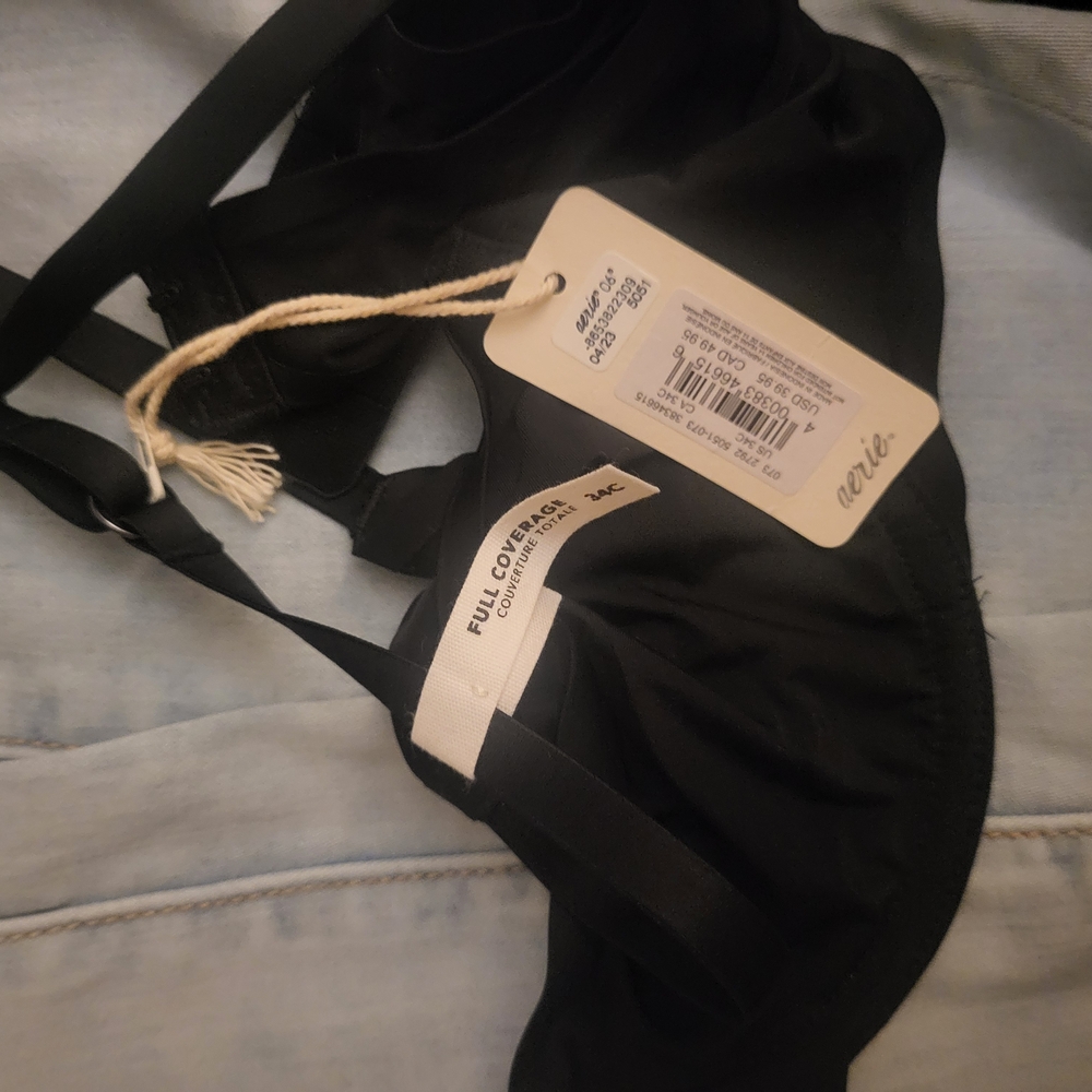 Black Full Coverage Bra